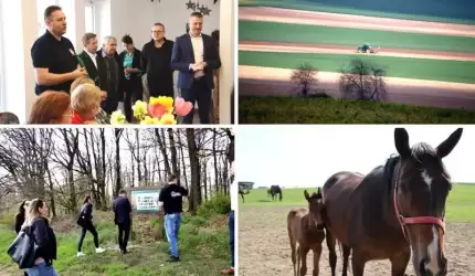 Komisja Konkursu Piękna Wieś Dolnośląska z wizytą w Konarach