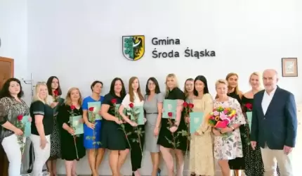 Szczególna uroczystość w średzkim Urzędzie Miejskim