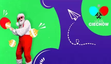 Zaproszenie na przedświąteczny turniej tenisa stołowego w Ciechowie