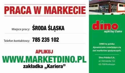 Praca w markecie