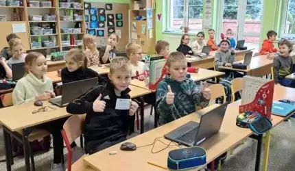 Szkoła w Ciechowie w gronie szkół, które wygrały mobilne pracownie komputerowe