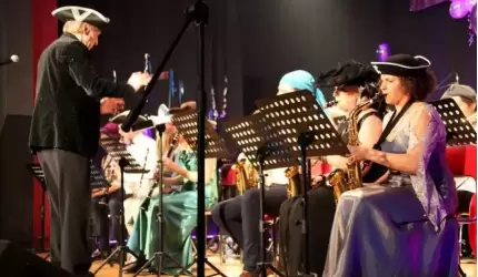 Karnawałowy koncert Średzkiej Orkiestry Dętej