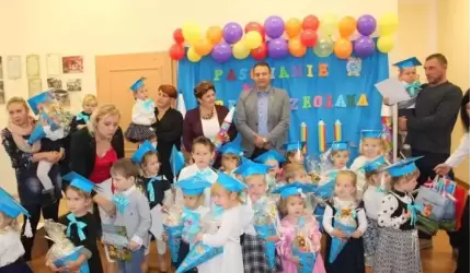 Pasowanie na przedszkolaka w Ujeździe Górnym