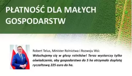 Płatność dla małych gospodarstw