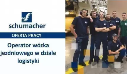 Operator wózka jezdniowego w dziale logistyki - praca!