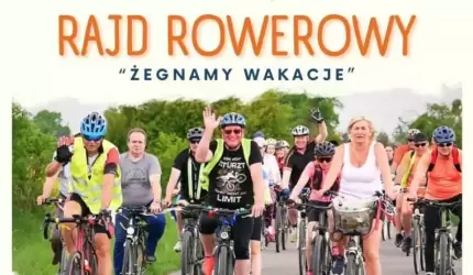Zapraszamy na Rajd Rowerowy "Żegnamy wakacje"