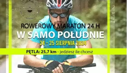 Ruszyły zapisy na I Średzki maraton rowerowy 24H "W samo południe"