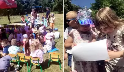 Kreatywne zajęcia dla przedszkolaków z Młodzieżową Radą Miejską