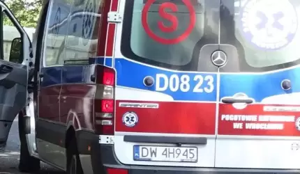 Zderzenie aut koło stacji paliw w Krępicach