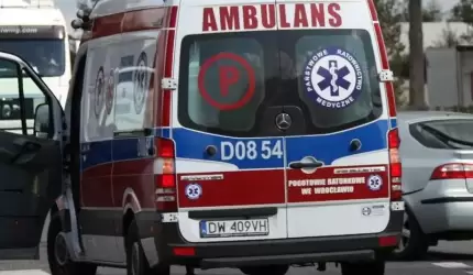 Wypadek koło Gozdawy. Trzy osoby poszkodowane