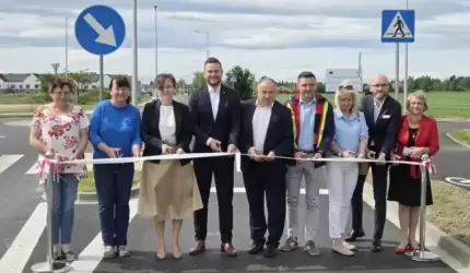 Nowa nawierzchnia, ścieżki, oświetlenie… - droga Lutynia-Wróblowice gotowa!