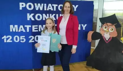 Mistrzowie Matematyki z Gminy Udanin