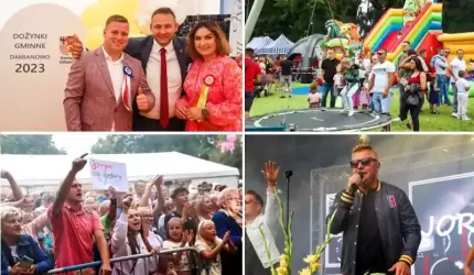 Dożynki Gminne w Damianowie. Dobra zabawa na całego