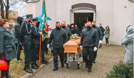 Ostanie pożegnanie śp. Stanisława Krzyszczuka