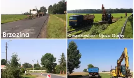 Powiatowe inwestycje drogowe zgodnie z planem