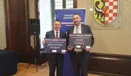 Promesa na inwestycje drogowe dla Gminy Udanin