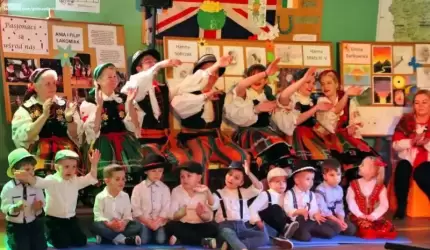 Wiosenny pokaz talentów w szkole w Udaninie