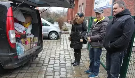 Przed świętami dary trafiły do schroniska