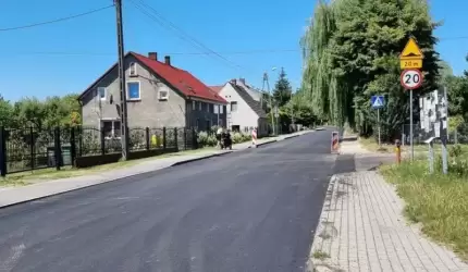 Wkrótce zakończy się remont ulicy Kopernika w Brzezinie