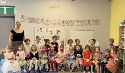 Dzień Kobiet w Przedszkolu w Szczepanowie