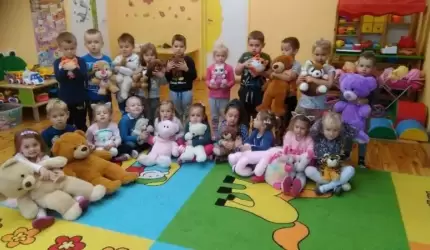 Dzień Pluszowego Misia w przedszkolu w Ciechowie