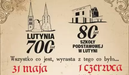 Gmina Miękinia hucznie świętuje wielkie rocznice w Lutyni!