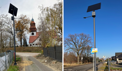 Większe bezpieczeństwo mieszkańców dzięki nowemu oświetleniu!
