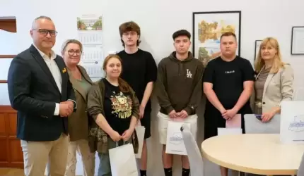 Z teorią w praktykę – przyszli informatycy szkolili się w Starostwie