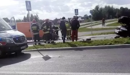Pożar, powalone drzewo i wypadek - raport straży pożarnej