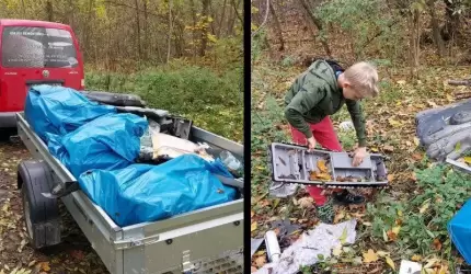 Śmieci na pola, a nie do punktu zbiórki odpadów. Dlaczego?