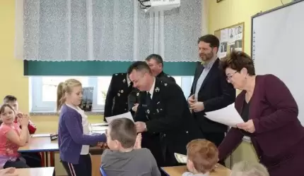 „Młodzież zapobiega pożarom” - gminne eliminacje w Udaninie