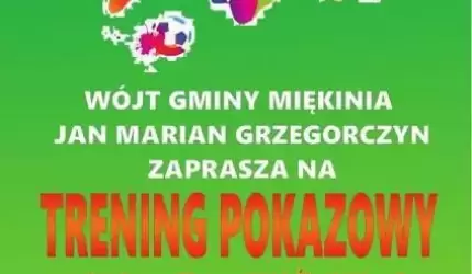 Trening pokazowy piłkarzy Śląska Wrocław w Miękini