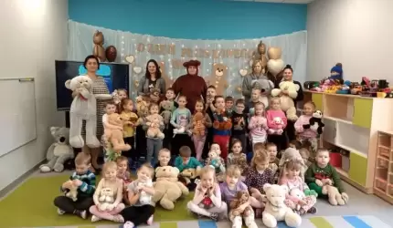 Dzień Pluszowego Misia w Przedszkolu w Szczepanowie