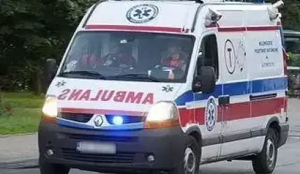 Z odmrożeniami kończyn trafił do szpitala