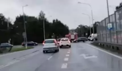 Dwa zdarzenia drogowe w Środzie Śląskiej w ciągu kilku godzin