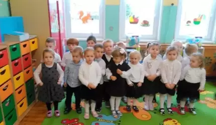 Święto Niepodległości w przedszkolu w Ciechowie