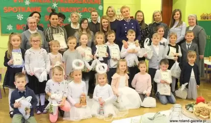 Przedszkolaki poznawały tradycje Świąt Bożego Narodzenia