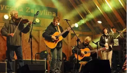Koncert zespołu "U studni" w Miękini