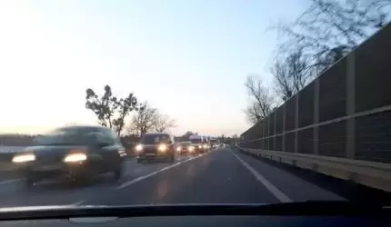 Utrudnienia na obwodnicy Środy Śląskiej po wypadku na A4