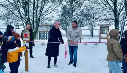 W szkole w Udaninie otwarto Przyrodniczą Ścieżkę Ekologiczną