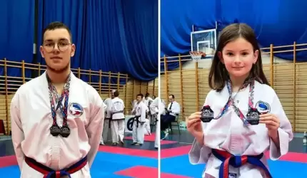 Medalowe występy średzkich zawodników Taekwon-do