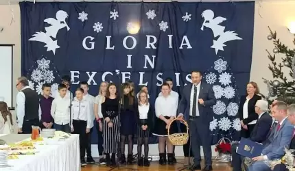 Spotkanie wigilijno - opłatkowe w Udaninie