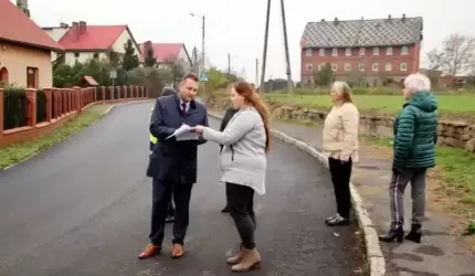 Przebudowane drogi na terenie Gminy Udanin już gotowe i odebrane!