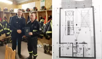 Gmina opracowuje dokumentację nowej remizy OSP w Ujeździe Górnym i  Lusinie