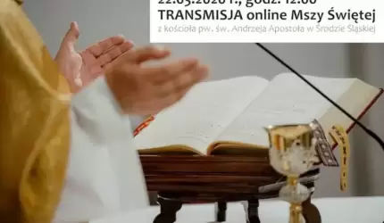 W niedzielę na naszym portalu transmisja na żywo mszy świętej