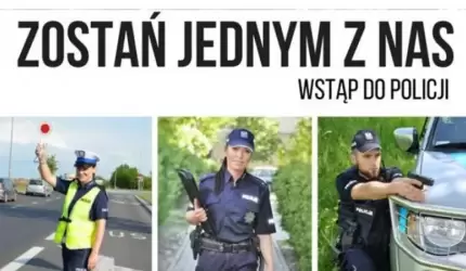 Rekrutacja do policji wciąż trwa. Złóż dokumenty i zostań policjantem