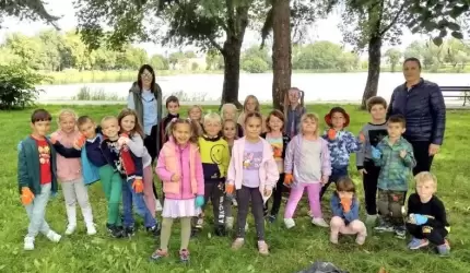 Wielkie porządki przedszkolaków w ramach akcji Sprzątanie Świata