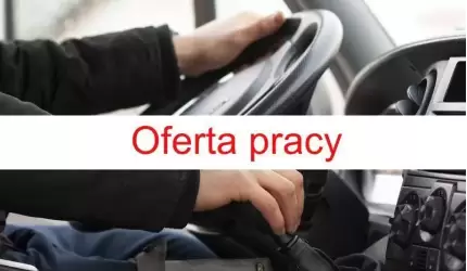 Praca dla kierowcy busa w Wydziale Organizacyjnym Urzędu Miejskiego