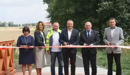 Powiatowe ścieżki rowerowe oficjalnie otwarte!