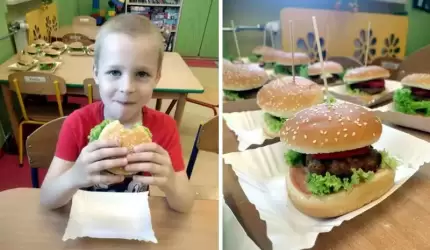 Dzień Hamburgera w Przedszkolu Publicznym nr 1